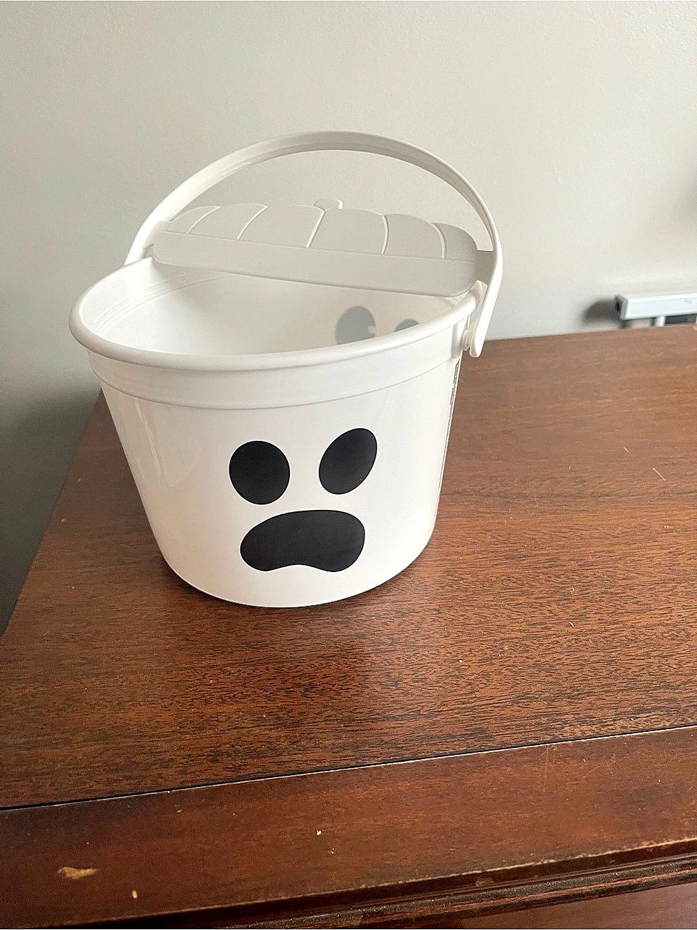 McDonald's McBoo Ghost Boo Bucket Halloween White & Black 2022